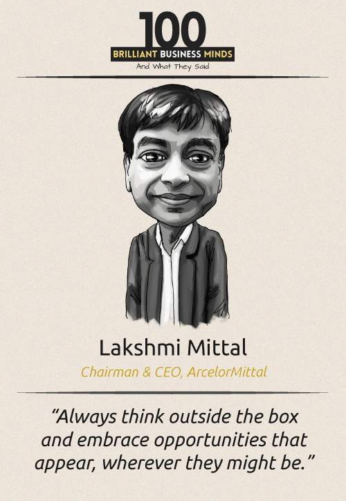 Lakshmi Mittal Quote