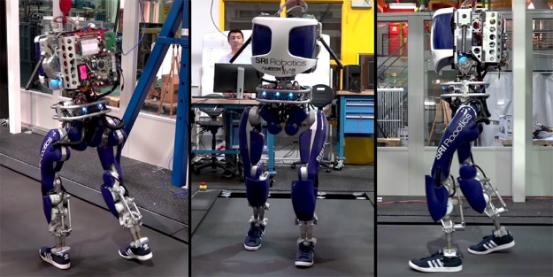DARPA DURUS Robot Walking Human