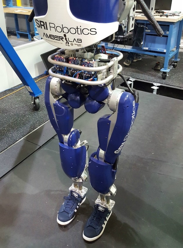 DARPA DURUS Robot Walking Human