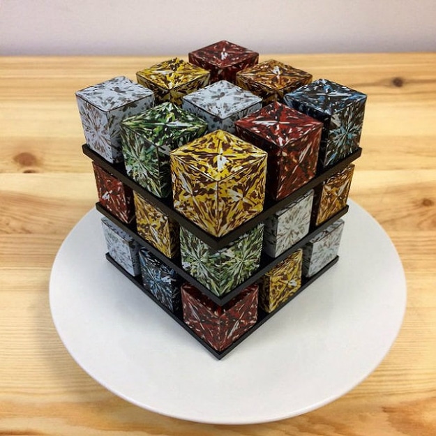 Amazing Rubik's Cake Pastry Creation 5