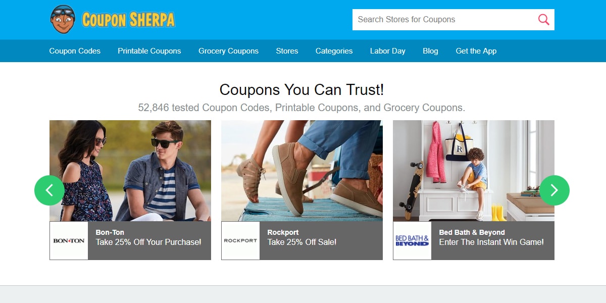 20 Best Coupon Sites Coupon Sherpa