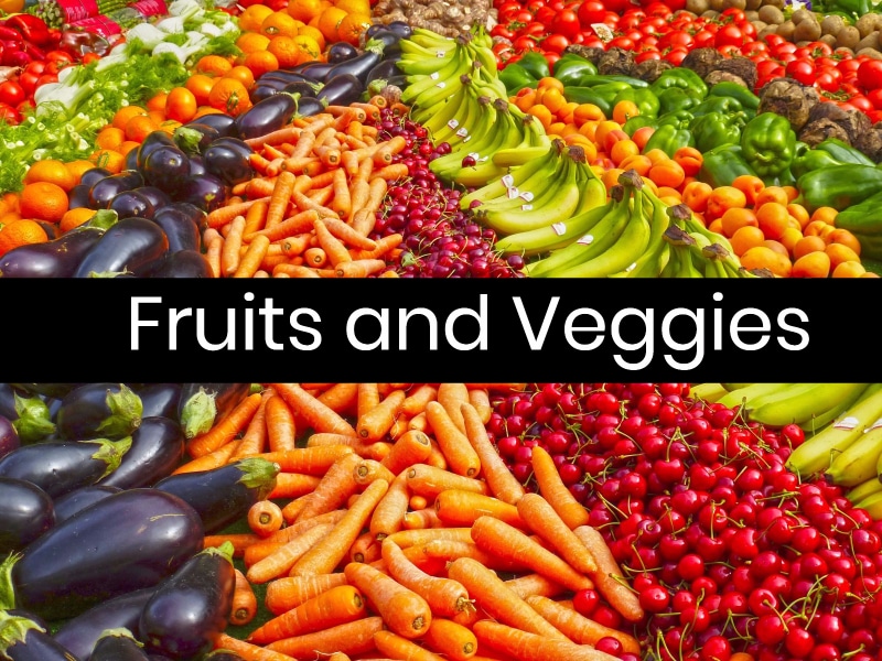 5 Foods Help Migraines Fruits and Veggies