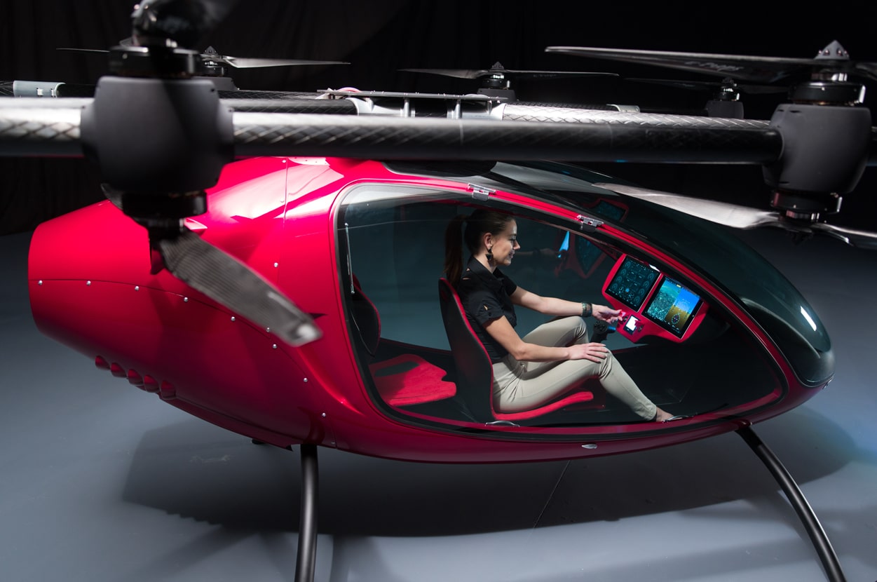 Passenger Drone Autonomous Passenger Drone Header