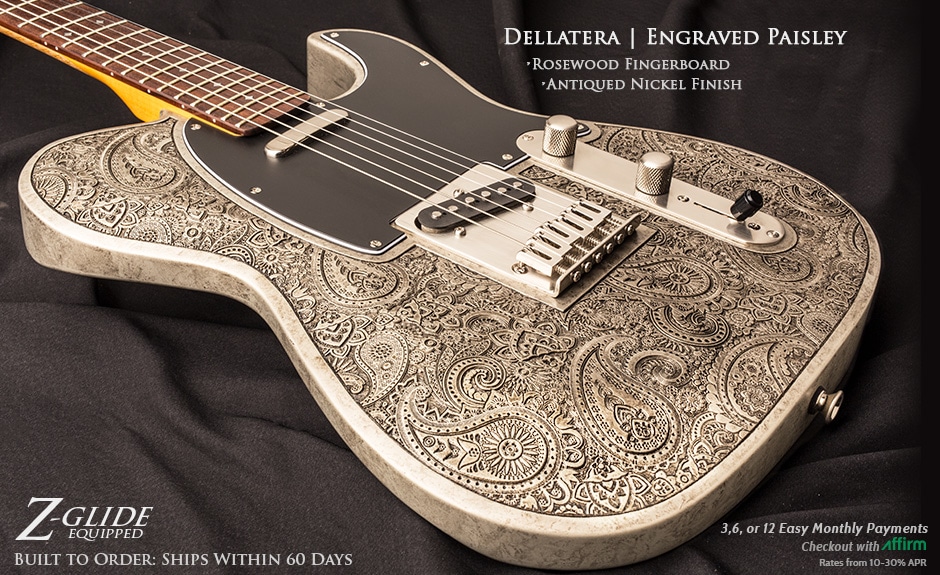 Dellatera Laser Engraved Guitar Article Image