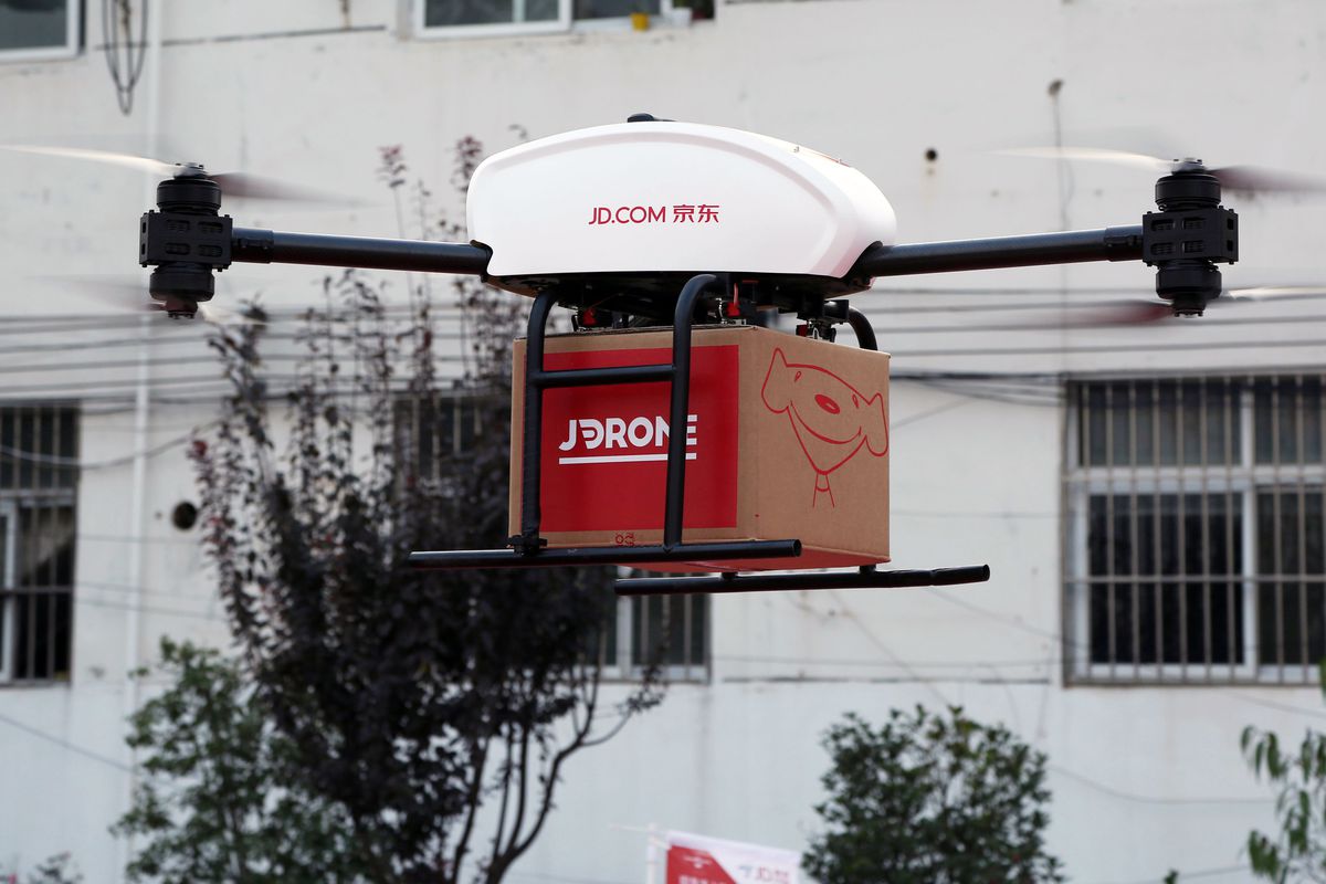 JD Drone Delivery Header Image