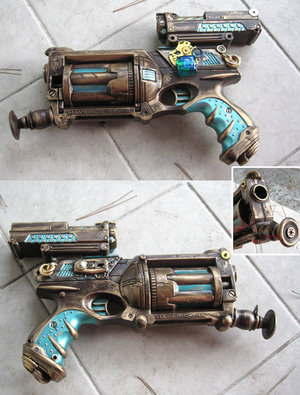 Nerf_Maverick_Steampunk_Mod_by_aimeekitty best-nerf-gun-mods