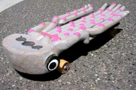 Hand Carved Skateboards