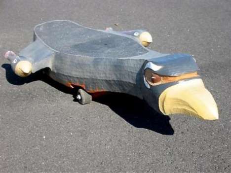 Hand Carved Skateboards