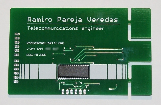 Circuit Board Business Card
