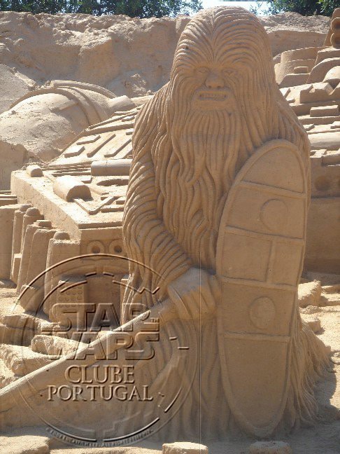 Star Wars Sand Sculptures