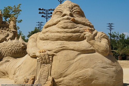 Star Wars Sand Sculptures