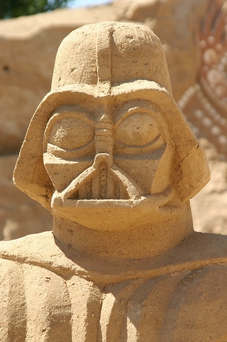 Star Wars Sand Sculptures