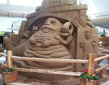 Star Wars Sand Sculptures