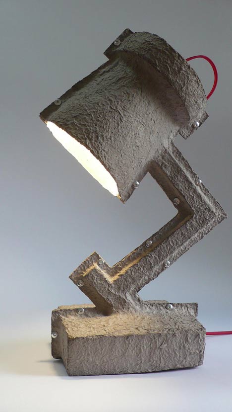 Trashy Egg Cart Lamp