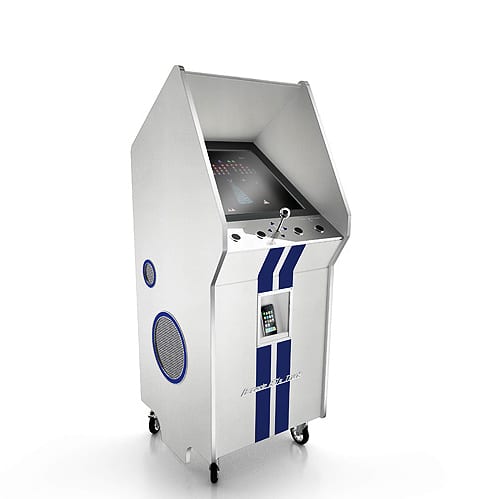 White Retro Arcade Trunk