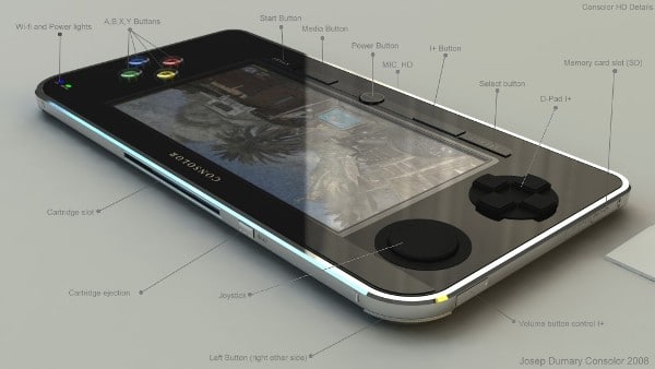 Consolor Realistic Render Gaming Console