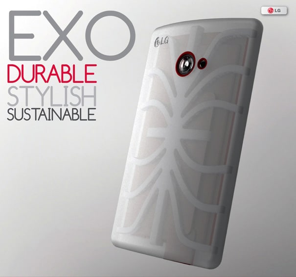 LG Exo Cell Phone Front View