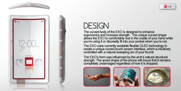 Cell Phone Curved Design