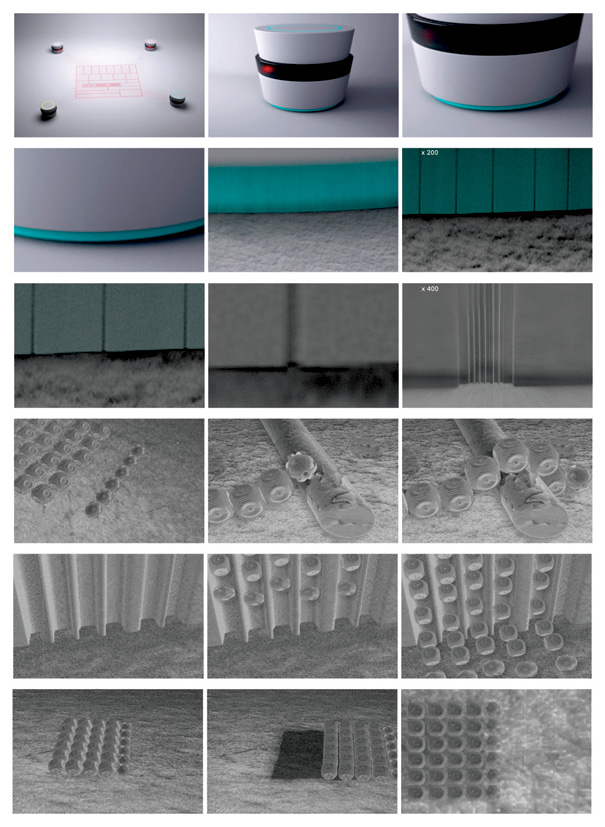 Nano Printer Robots Micro View