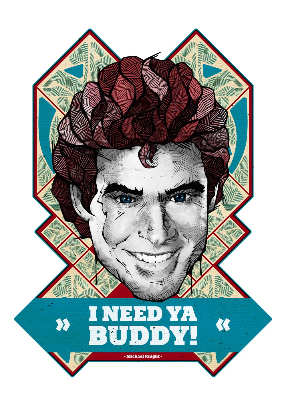 Childhood Heroes Illsutartions by Andreas Preis