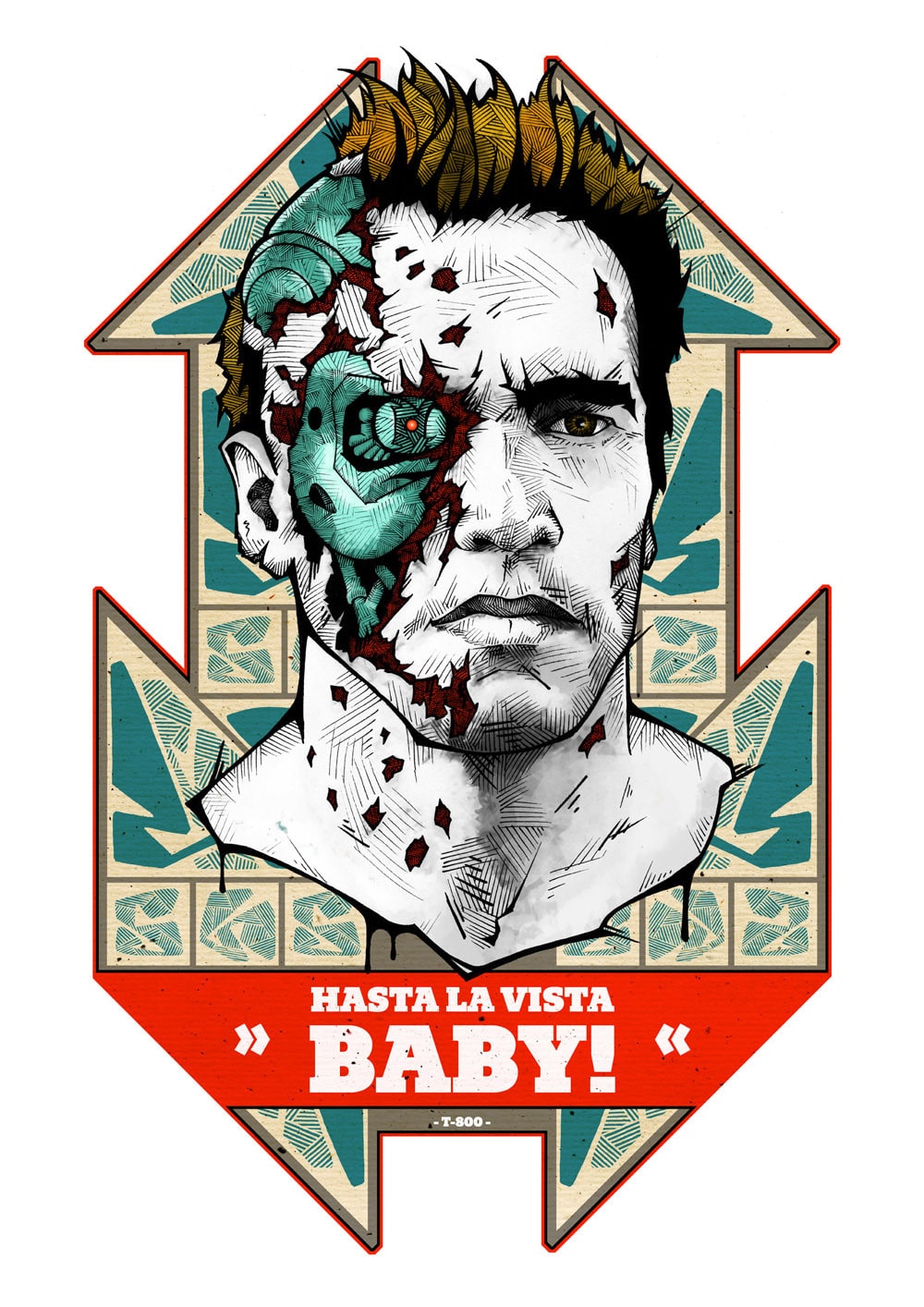 Childhood Heroes Illsutartions by Andreas Preis