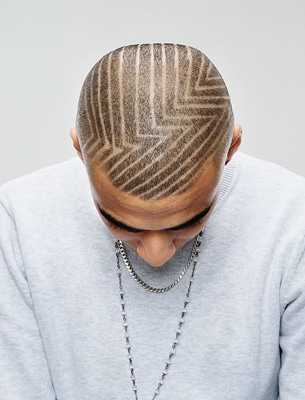 Diagonal Lines Designer Haircuts