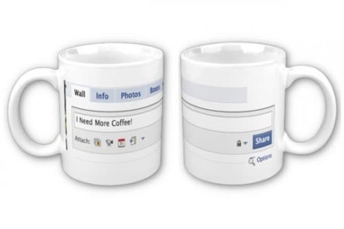 Facebook Mug SOcial Networking Fix