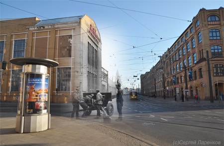 Freaky World Ward II Photography On Abandonned Street