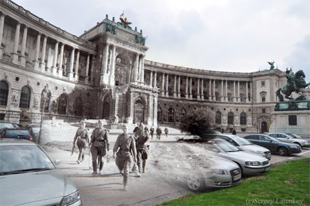 Freaky World Ward II Photography German Town Hall