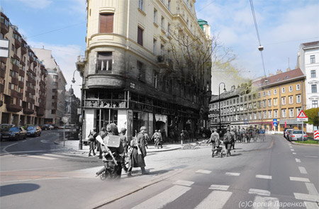 Freaky World Ward II Photography Corner Street