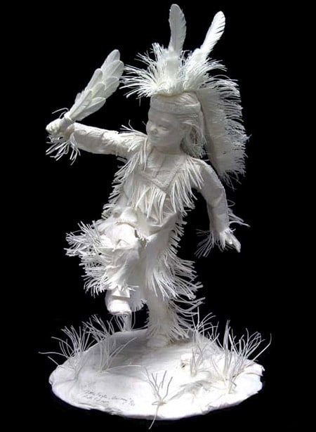 Papercraft Baby Indian