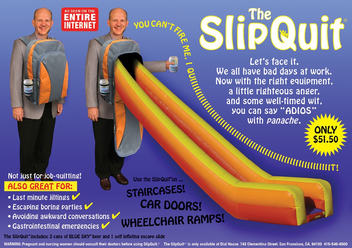 SlipQuit Party Costume For Halloween