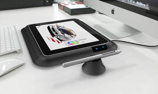iSketch - iPad Support, Pen And Power Supply Dock