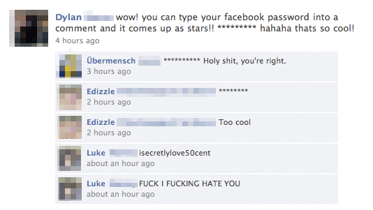 Hacking Facebook Passwords