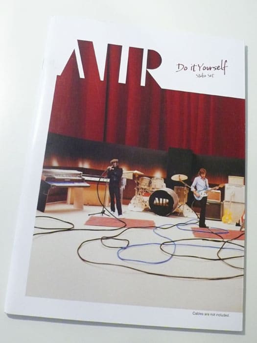 Paper Rock Band Stage Set