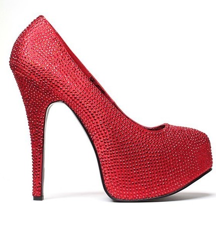 Taylorsays Rhinestone Heels