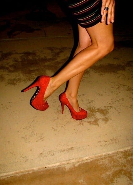 Taylorsays Rhinestone Heels