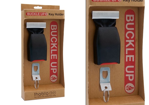 Buckle Up Key Chain Holder