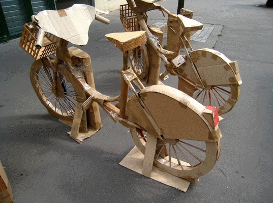 Cardboard Bike