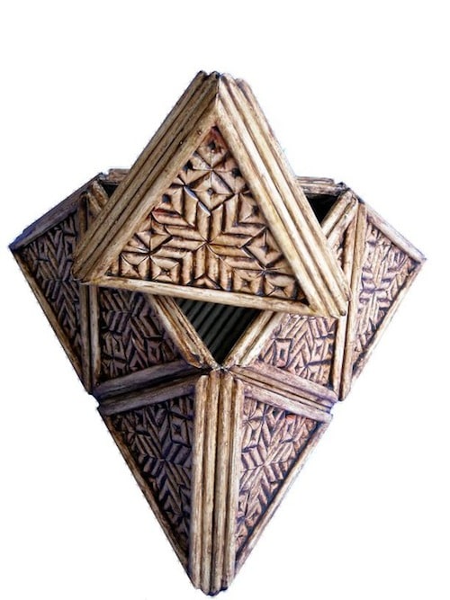 Newspaper Recycling Art