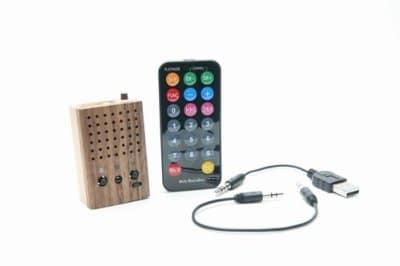 Motz Tiny Wooden Power Speaker