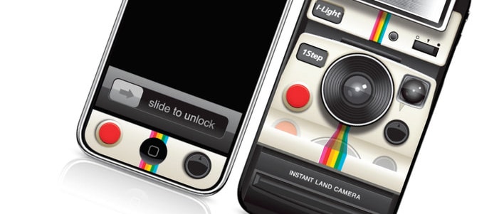 Polaroid iPhone Skin
