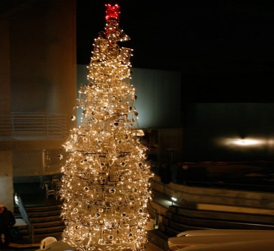 Shopping Cart Christmas Tree