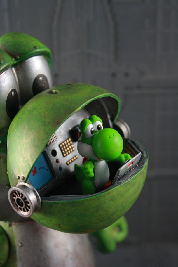 Yoshi Mecha Toy Artwork