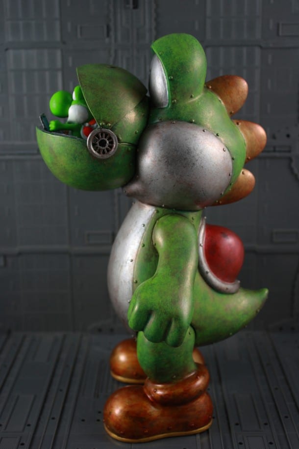 Yoshi Mecha Toy Artwork
