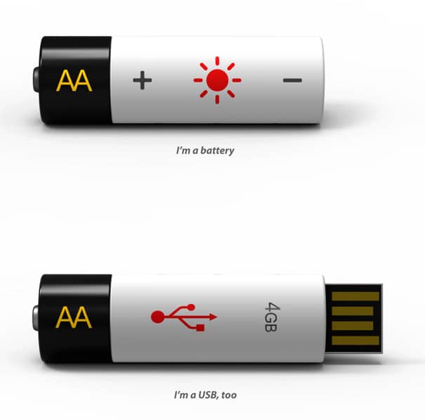 AA USB