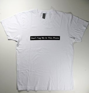 Hilarious Facebook T-Shirt Mashup Don't Tag This Photo Facebook