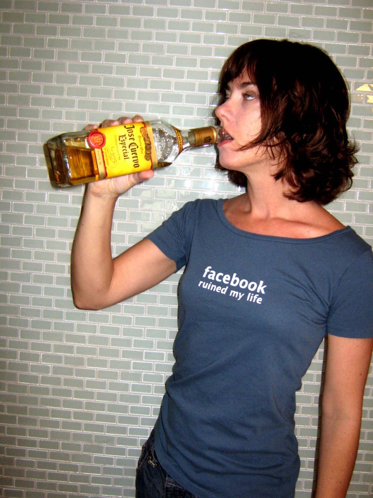 Hilarious Facebook T-Shirt Mashup Facebook Ruined My Life