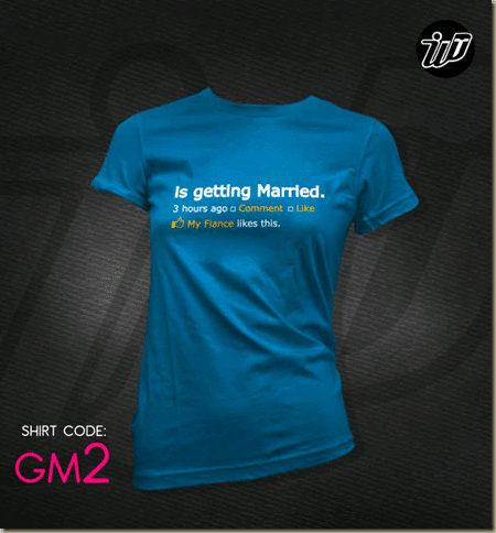 Hilarious Facebook T-Shirt Mashup Facebook Edgy Statement T-Shirt