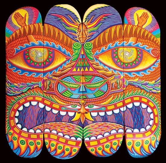 Peruvian Skateboard Artwork